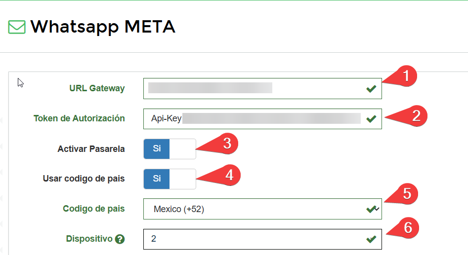 Configurar conexión con CRM Inbox
